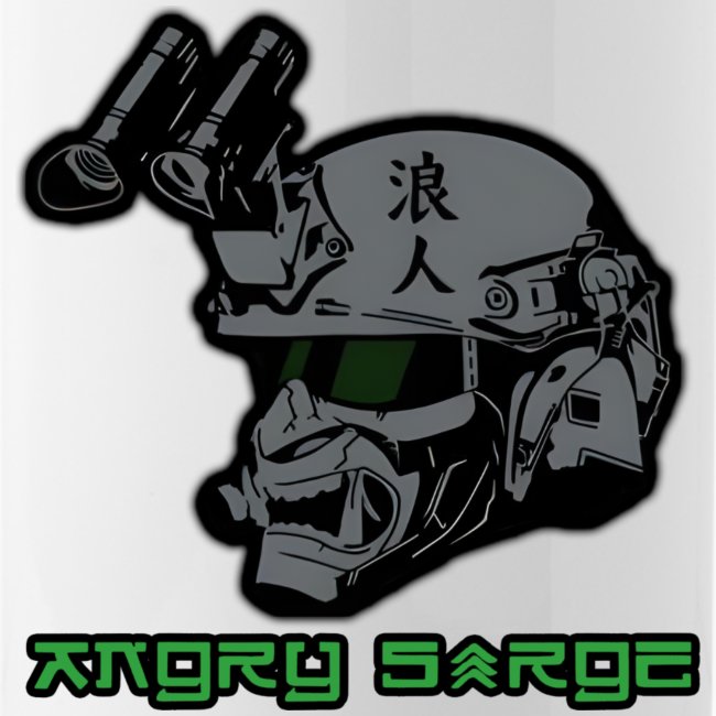 Water Bottle</br>Angry Sarge & Clan Flag - Image 4